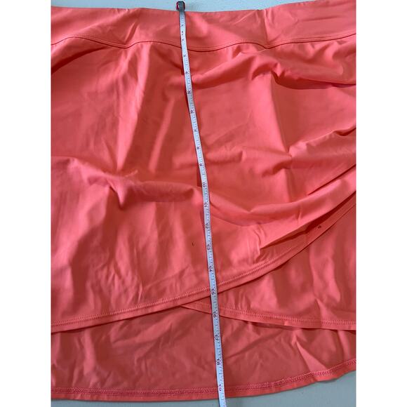 Ambernoon II By Dr. Erum Ilyas UPF 50 Wrap Swim Skirt CORAL NWT SIZE 26W - Picture 6 of 8